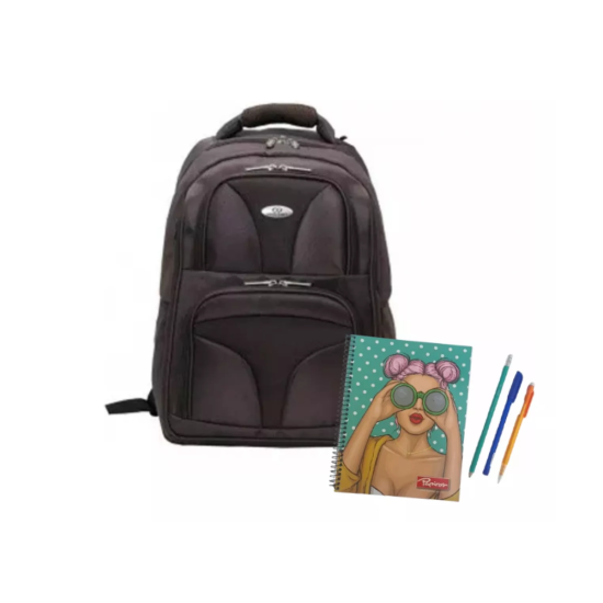 MOCHILA BLUECASE PARA LAPTOP HASTA 17.3 + ACCESORIOS 