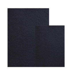 Cartulina Opalina Texturada Cuero A4 Negro 180g 10 Hojas