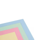 Cartulina Premium A4 Colores Pastel 180g X100 Hojas 