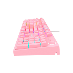 Teclado Mecánico Gamer Havit Kb871l Rgb  Pink Compras Click