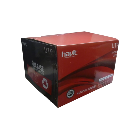 Bobina Havit  Cable De Red Cat 5 305m Compras Click 