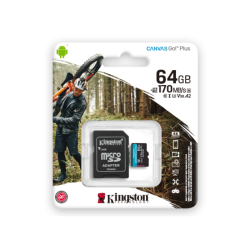 Tarjeta Micro Kingston Canvas Goplus 64gb Sdcg3 Comprasclick