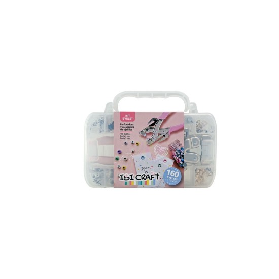Kit Perforadora Ojalillos Ibi Craft Color Forma De La Perforación Círculo