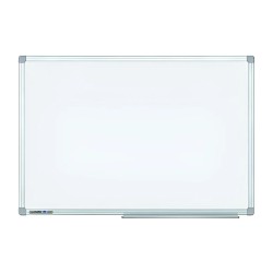 Pizarra Blanca Magnética 45 X 60cm Con Marco De Aluminio Blanco