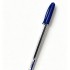 Bolígrafo 0.7mm Tinta Azul Cuerpo Transparente Plus Office 