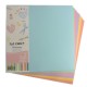 Pack 36 Cartulinas Ibi Craft 6 Colores Pasteles 180g 30x30cm