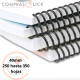 Espiral Plástico 40mm Rulo Para Encuadernación Comprasclick