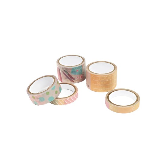 Washi Tape Bullet Journal Edición Limitada Ibicraft 5 Motiv. Bullet Journal Ed. Limitada