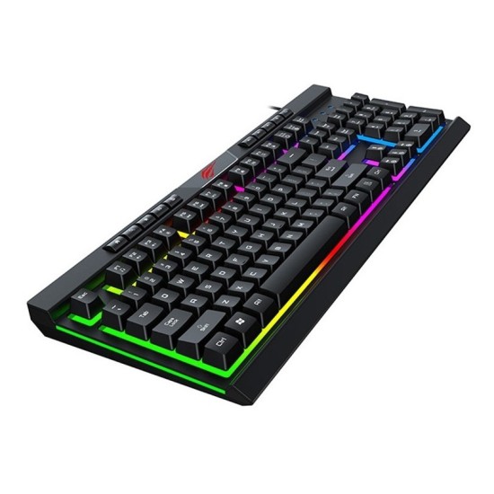 Teclado Gamer Havit Kb500l RGB estilo, potencia y precisión