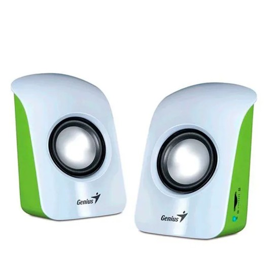 Parlante Genius SPU115 Verde Potencia 1.5W ComprasClick 