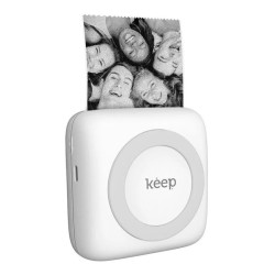 Mini Impresora Térmica Bluetooth + rollo Papel Keep Mini Impresora Térmica Bluetooth + rollo Papel Keep