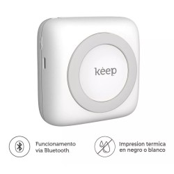 Mini Impresora Térmica Bluetooth + rollo Papel Keep Mini Impresora Térmica Bluetooth + rollo Papel Keep