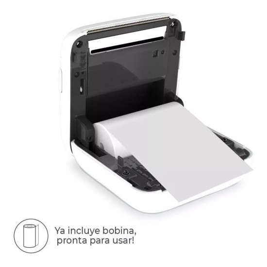Mini Impresora Térmica Bluetooth + rollo Papel Keep