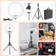 Lámpara Aro Led Selfie Ring Xiaomi Vidlok con Streaming Kit