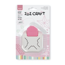Perforadora De Esquinas 3 Terminaciones Decorativas IbiCraft