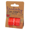 Cinta Adhesiva Washi Tape Ibi Craft Tonos Rojos Set x 3 uni.