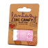 Cinta Adhesiva Washi Tape Ibi Craft Tonos Rosas Set x 3 Uni.
