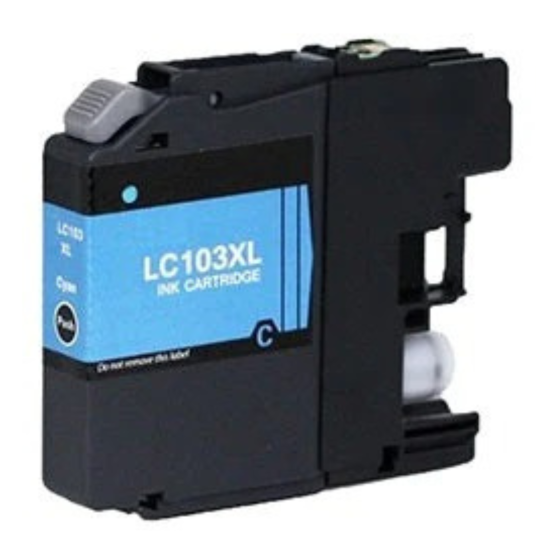 Cartucho ComprasClick Compatible con Brother J152 CYAN LC101 LC103 j470 j6720 J4510 j285