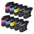10 Cartuchos ComprasClick XL Compatible con Brother J152 LC101 LC103 j285 j470 j6720 J4510
