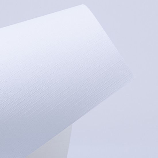 Papel Alta Resolución Coteado Mate 220gr Texturado Rayas Doble Faz A4 50 Hojas