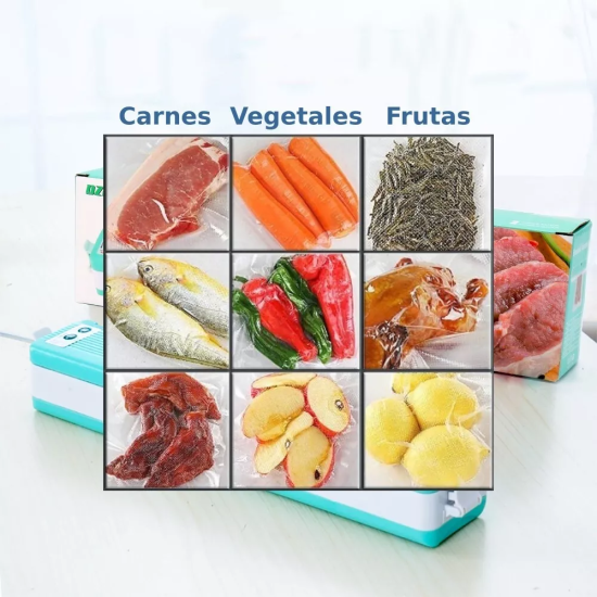 Envasadora Y Selladora Al Vació Portátil + 6 Bolsas Compras click