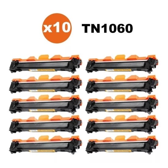 10 Tóner Compatible Premium Brother Tn-1060 Hl1200/1212w 