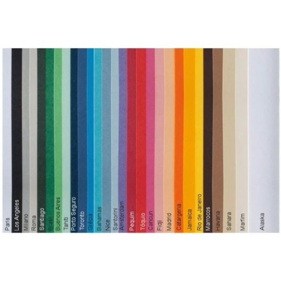 Opalina de Colores A3 180gr 50 hojas 420mm x 297mm Cartulina Opalina de Colores A3 180gr 50 hojas 420mm x 297mm Cartulina