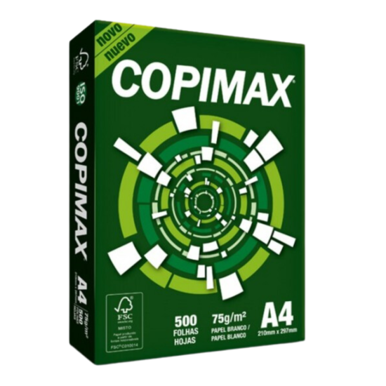 PAPEL COPIMAX X10 PAQUETES 75 GRS 500 HOJAS A4 COMPRASCLICK