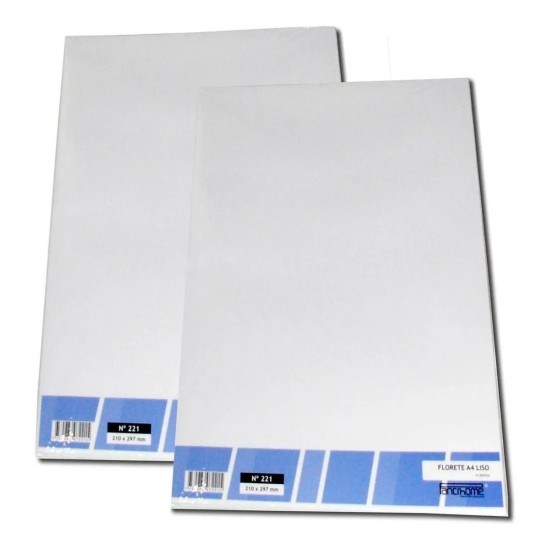Librillo Papel Florete PACK x5 paquetes de 10 hojas cada uno
