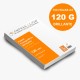 Papel Fotográfico Brillante 120gr 100 Hojas A4 Comprasclick