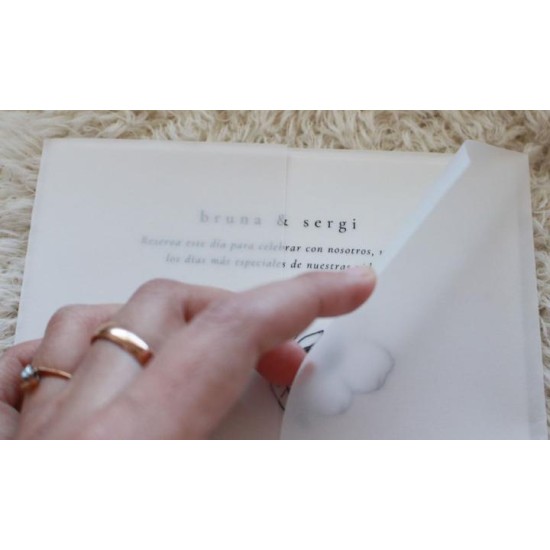 Papel Vegetal Blanco A3 75gr 25 hojas 420 x 297 mm Click