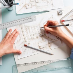 Regla Metálica 60cm con tabla de conversión LH-979 Craft Dibujo 