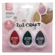 Set De 3 Almohadillas De Colores Ibi Craft Multisuperficies