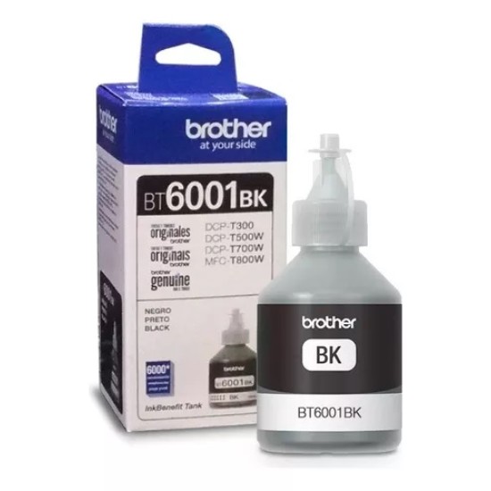 Tinta Brother ORIGINAL D60  Bt-5001 NEGRO T310 T510w T710w