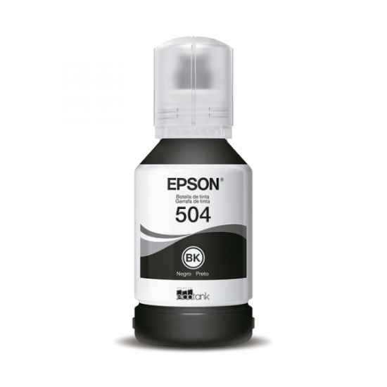 Tinta Epson T504 Original NEGRO L4150 L4160 L6161 127ml 