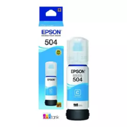 Tinta Epson T504 Original CIAN L4150 L4160 L6161 70ml