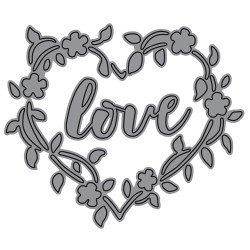 TROQUEL FORMA "LOVE" PARA MAQ TROQUELADORA DE 6" TROQUEL FORMA "LOVE" PARA MAQ TROQUELADORA DE 6"