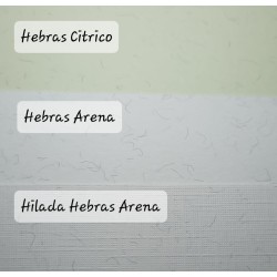 Opalina con Hebras Lisa 10 hojas A4 180gr Reciclado Colores