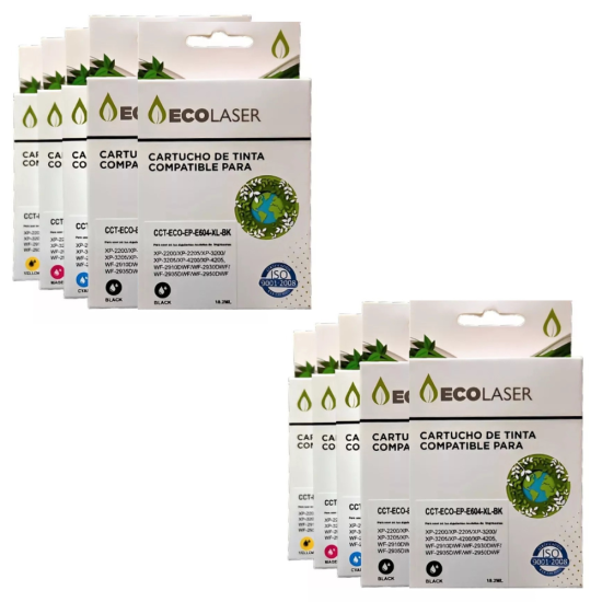 Pack 10 Cartuchos Xl Compatibles Epson Xp2200 Compras Click