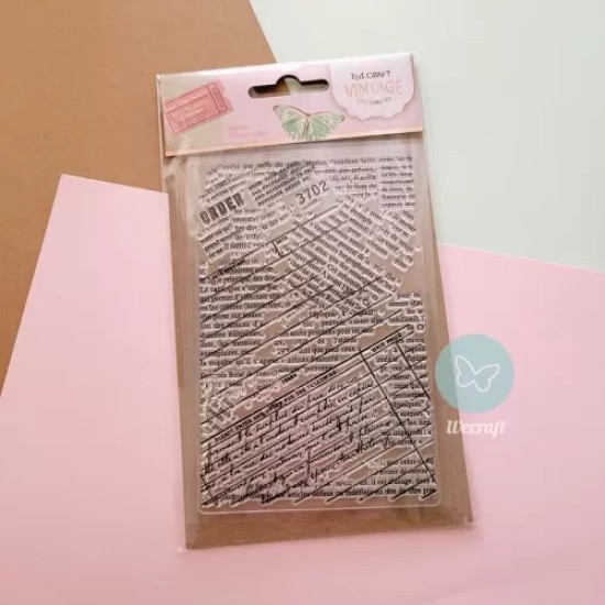 Set De Sellos Siliconados Colección Vintage Ibi Craft