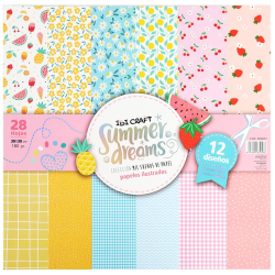Block Papeles Ilustrados Summer Dreams Ibi Craft