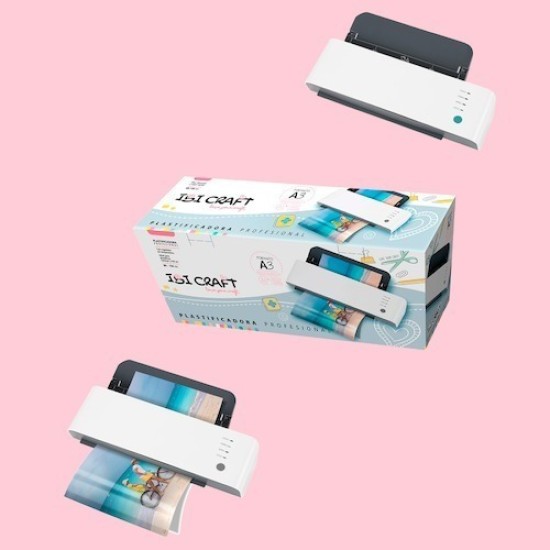 Plastificadora A3 Laminadora Calor Frio Ibicraft Comprasclic