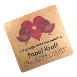 Papel Kraft A4 150gr 20 hojas A4 Compras Click