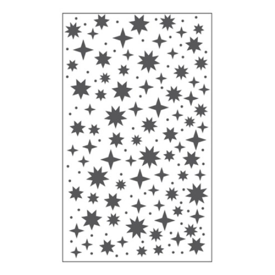 Troquel De Corte Cielo Estrellado P/ Troqueladora De 3  Y 6