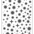 Troquel De Corte Cielo Estrellado P/ Troqueladora De 3  Y 6