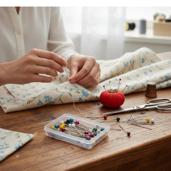 80 Piezas De Push Pin Alfileres Metálicos Colores Surtidos