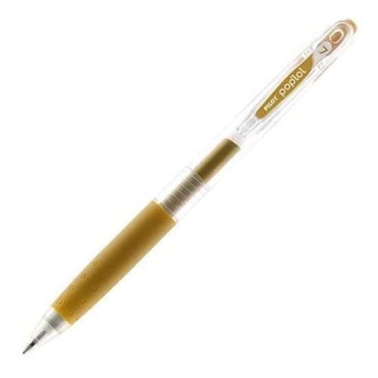 Lapicera Gel Metálica Pilot Pop’lol Dorado 0.7 mm