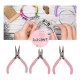 Set De 3 Pinzas Y Alicate Para Joyería Ibi Craft