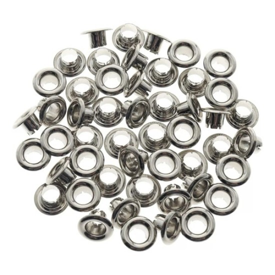 Kit 200 Ojalillos Métalicos 4,5 mm a Colores a Elección 