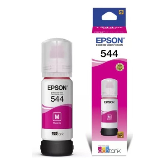 Botella De Tinta Original Epson T544 Magenta L3110 L3150